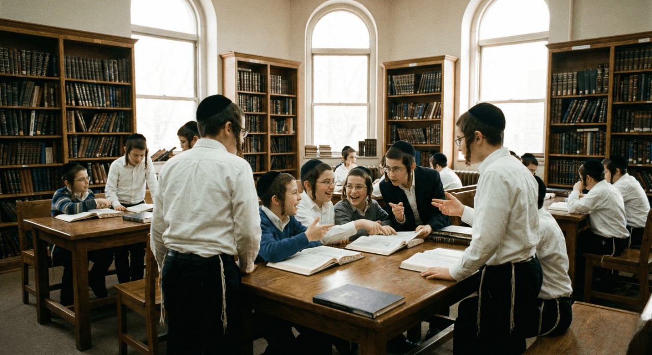 예시바의 하브루타, 도서관이 시끄러운 나라, 토론하는 아이들