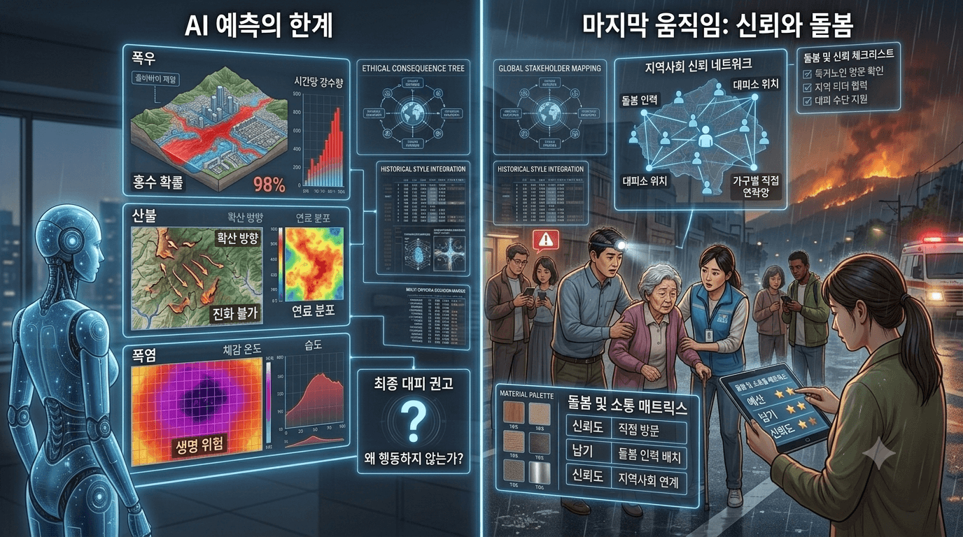 재난을 예측해도 사람들은 왜