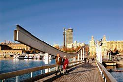 스페인 바르셀로나의 해안가