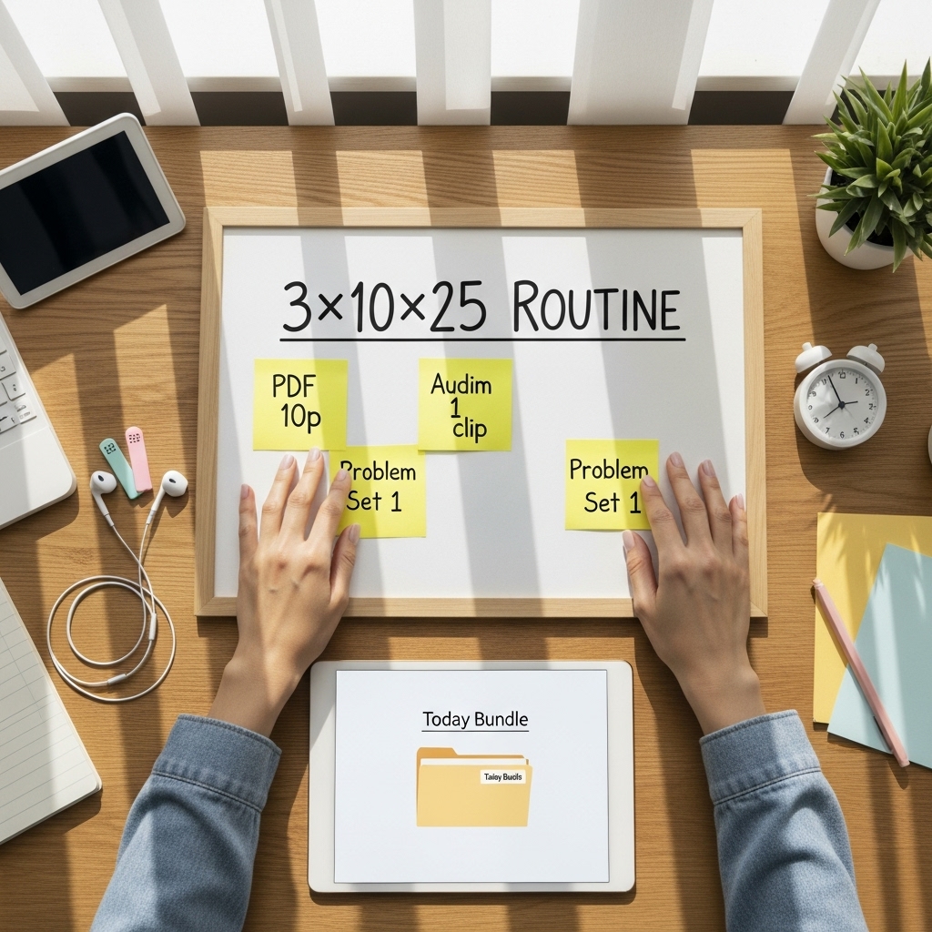 틈새 루틴 설계