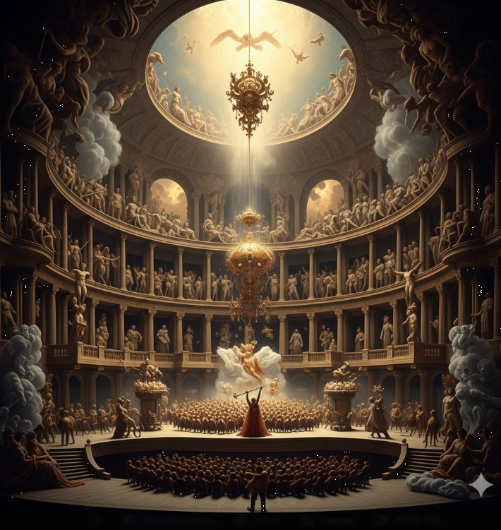 바그너 오페라 관련 그림