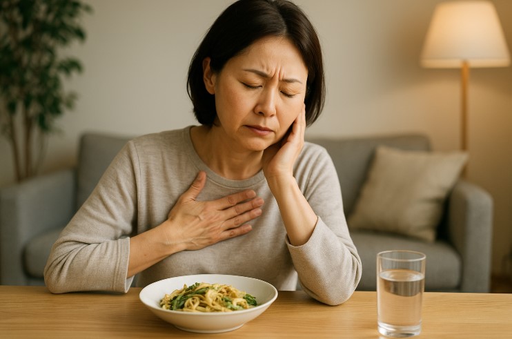 위산 역류 예방 방법