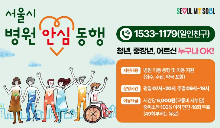 서울시 병원안심동행서비스