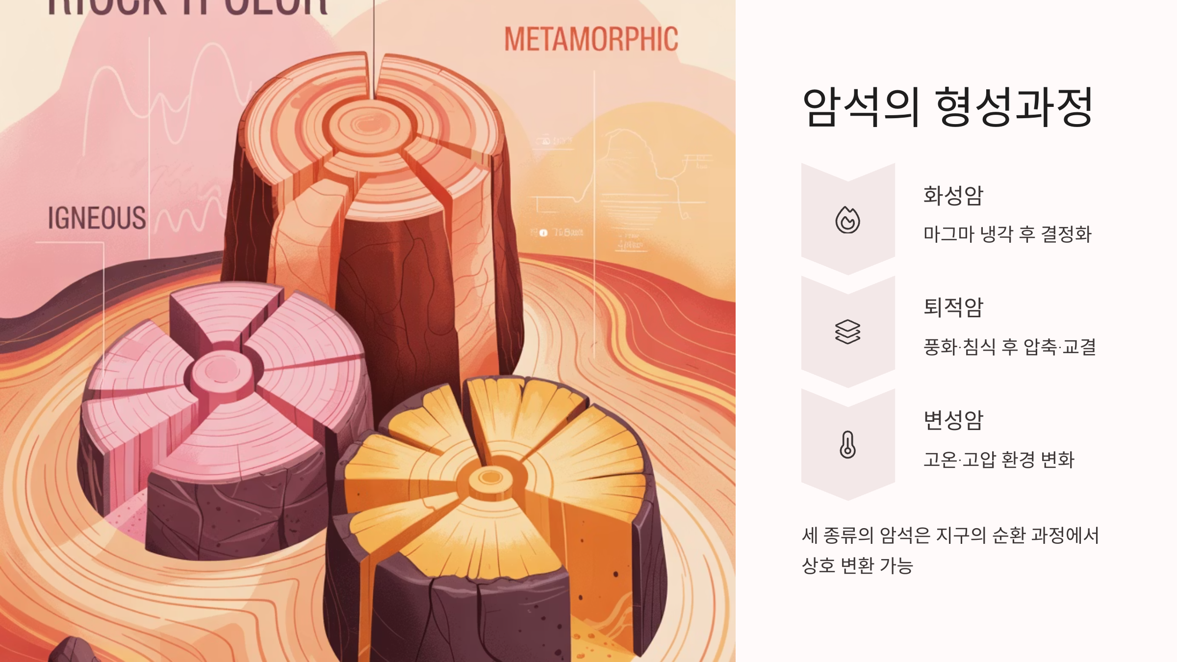 암석의 형성과정