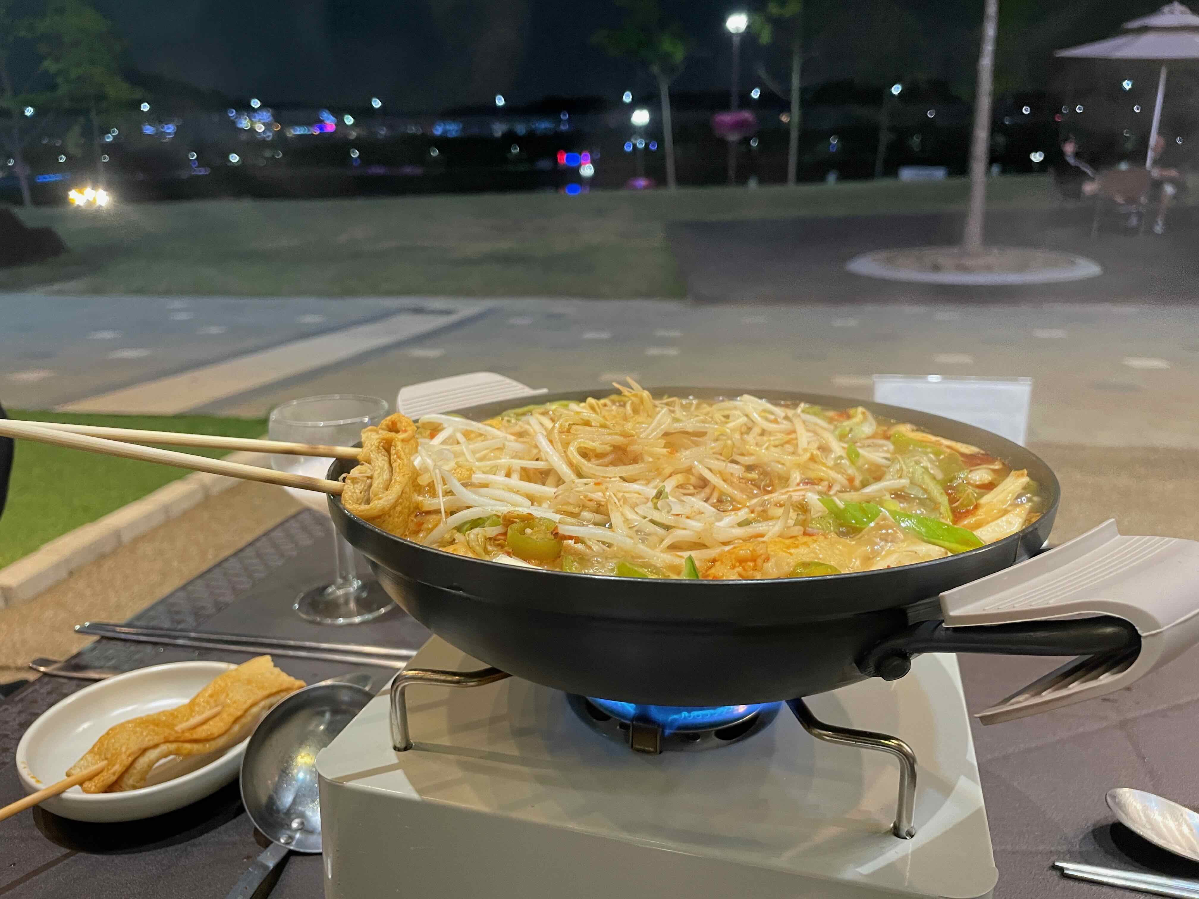 마라 어묵전골 모습