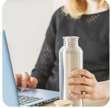 하루 물의 양에 대한 글, 사진