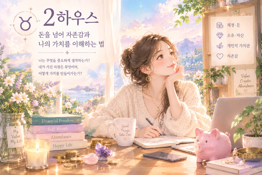 2 하우스 ❘ 돈 자존감 가치