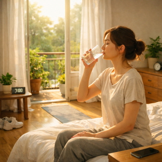 아침 공복 습관