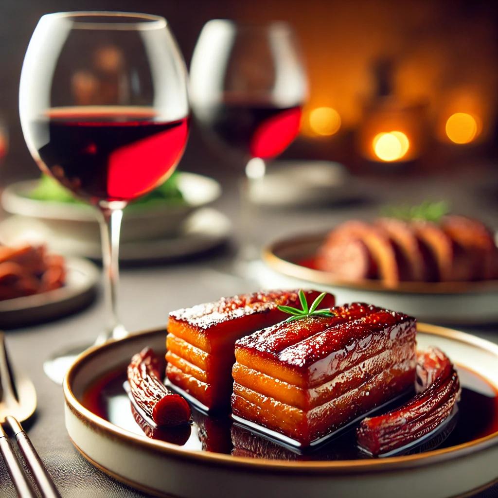 레드와인 수육