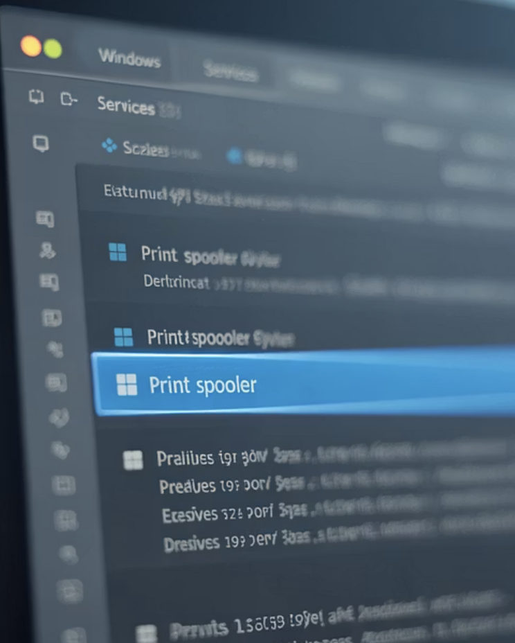 1단계: 접수 담당 직원(스풀러) 잠재우기