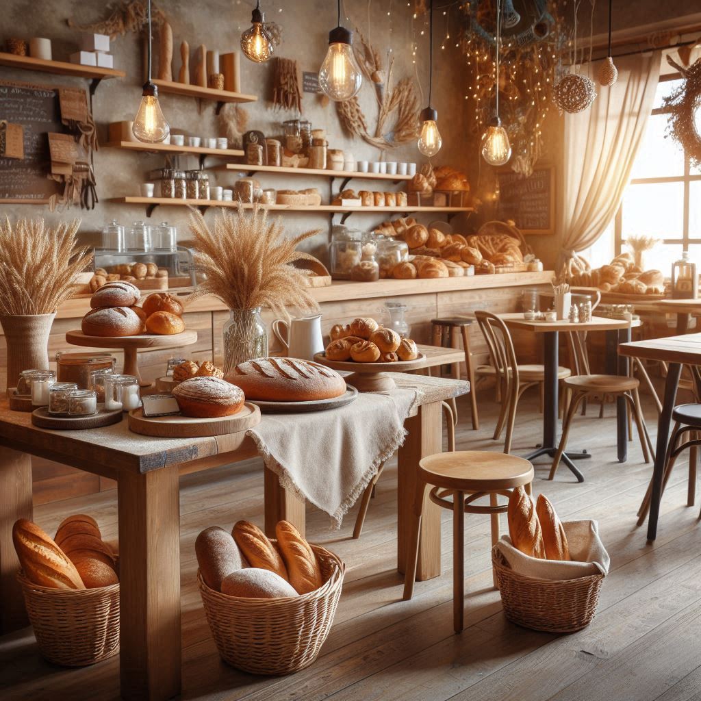 베이커리 배경