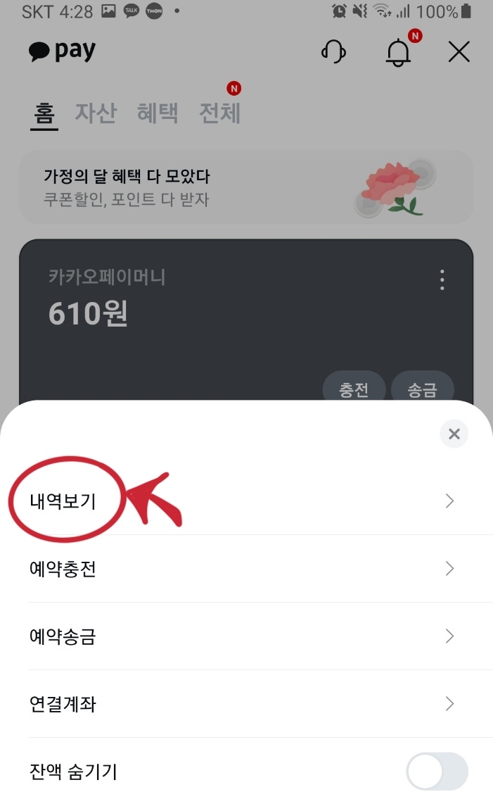 내역보기