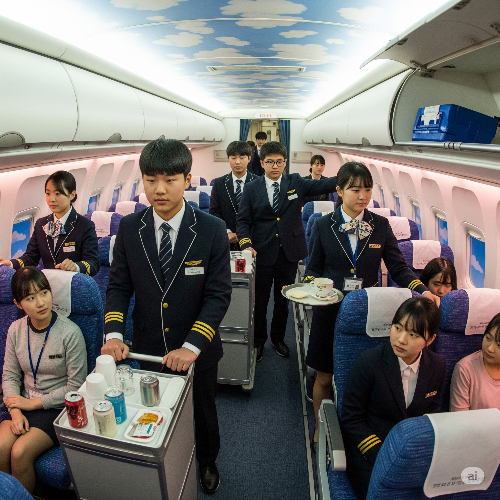 학생들이 자유학기제 활동을 하는 모습