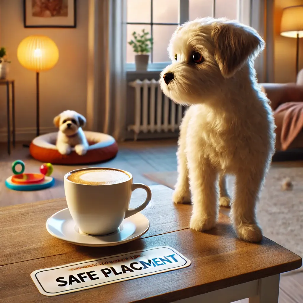 강아지에게 커피를 포함한 카페인이 들어간 음료는 절대 주어서는 안 됩니다