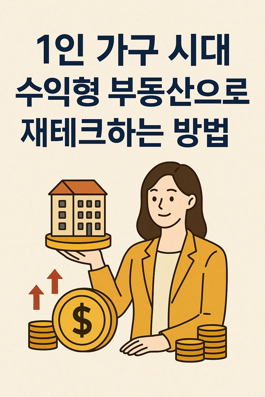 1인가구시대, 수익형 부동산으로 제테크하는 방법