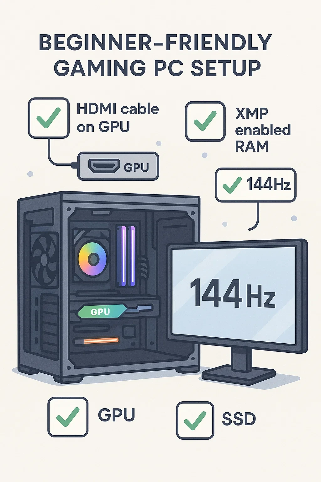 조립컴퓨터 샀다면 꼭 확인해야 할 7가지 체크리스트