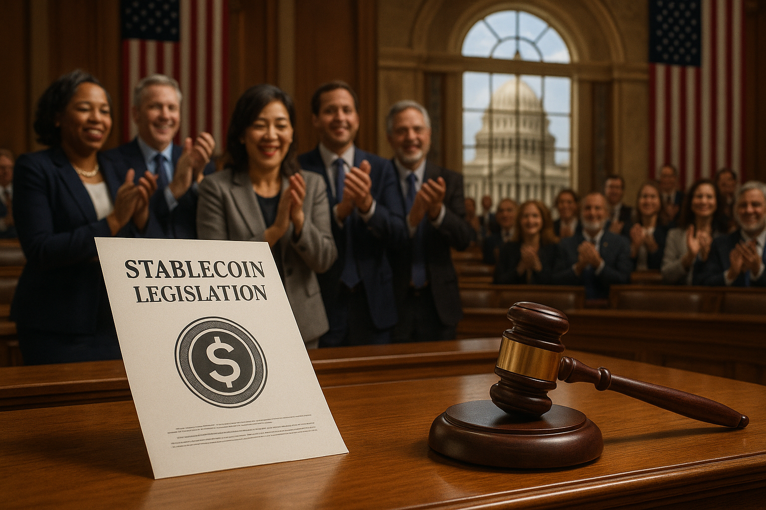 스테이블코인규제 법안 하원 통과