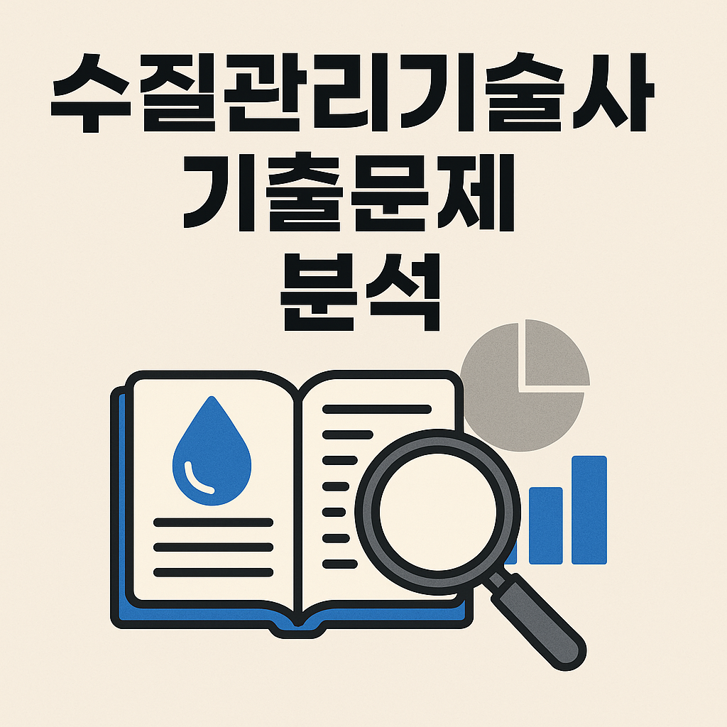 수질관리기술사, 기출문제 분석, 기술사 첫 공부방법