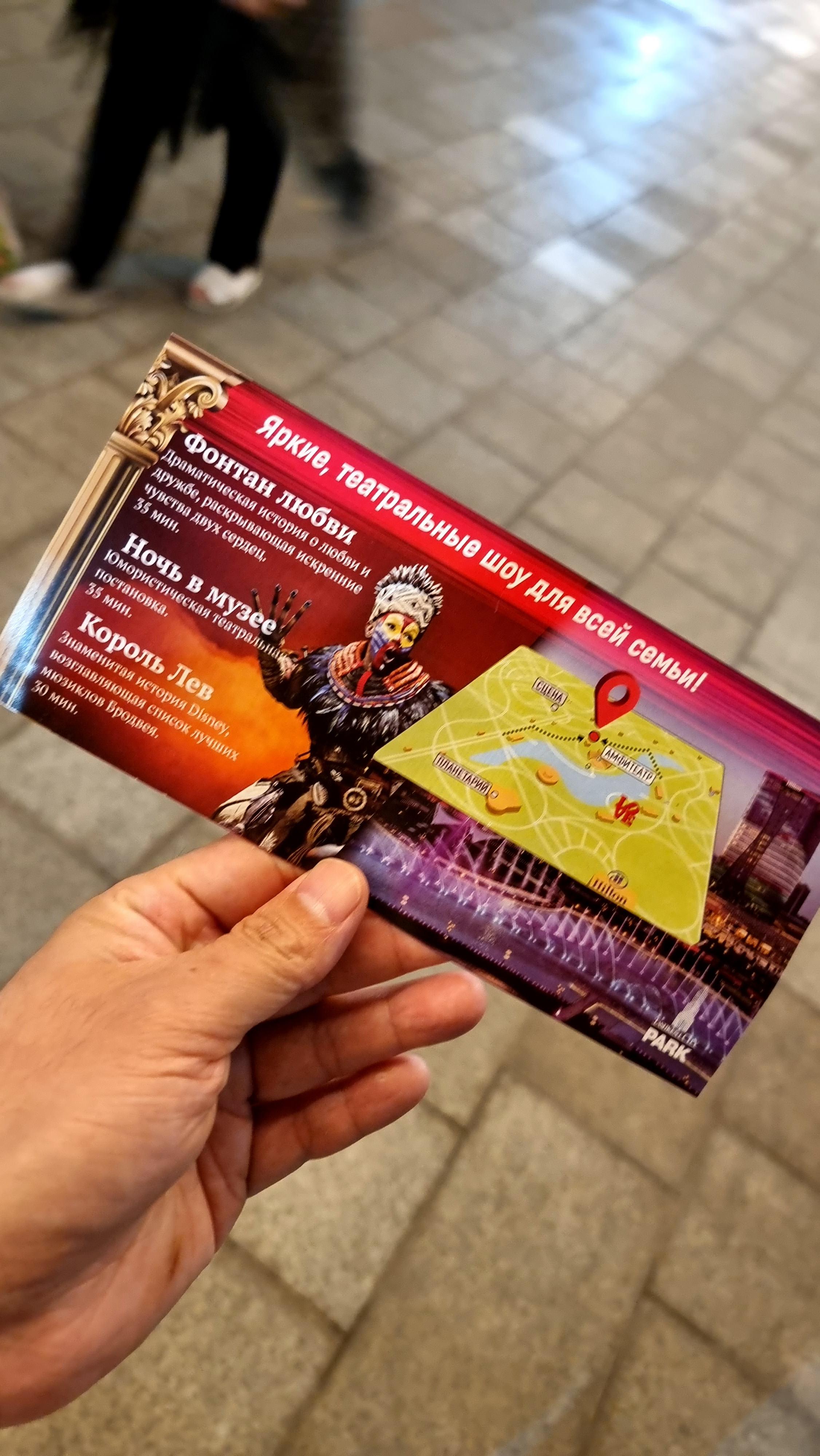 라이온킹 야외공연 티켓