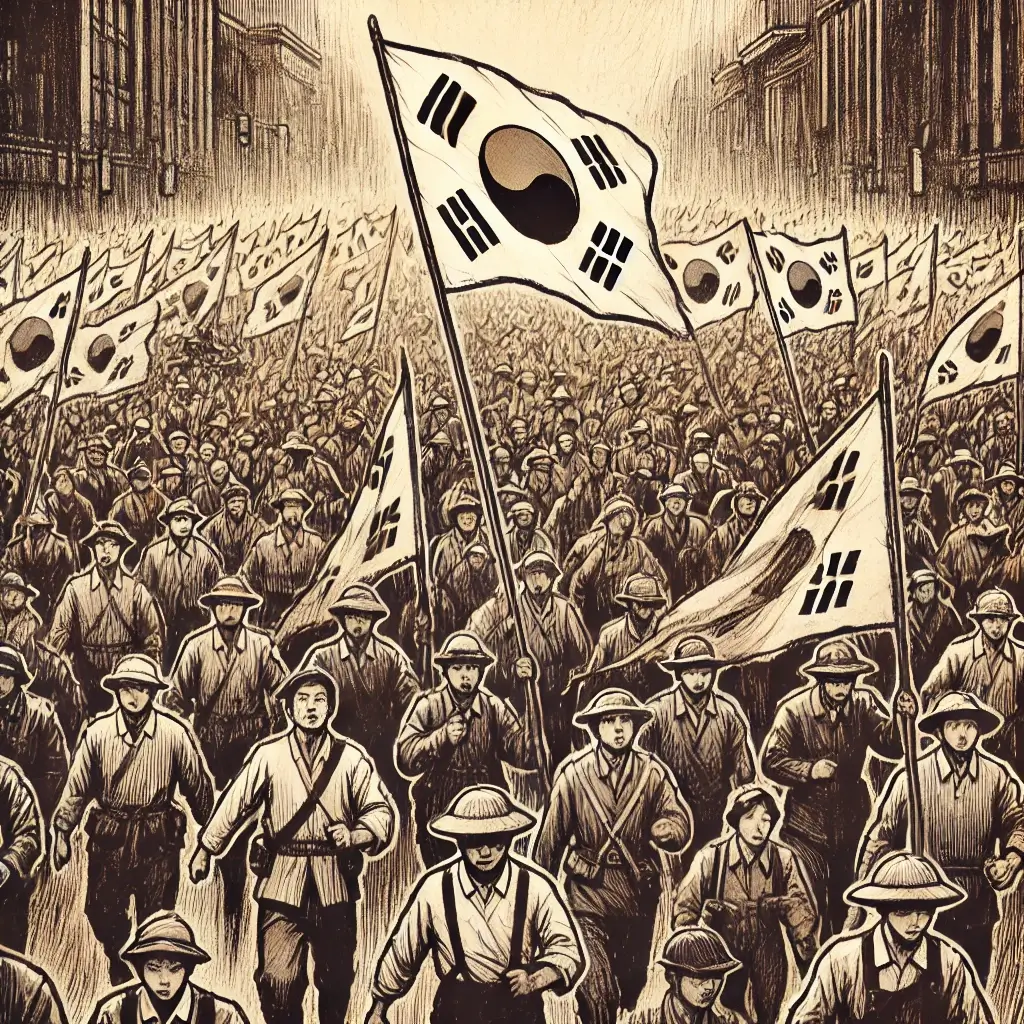 삼일절 기념 3.1 운동 독립선언문