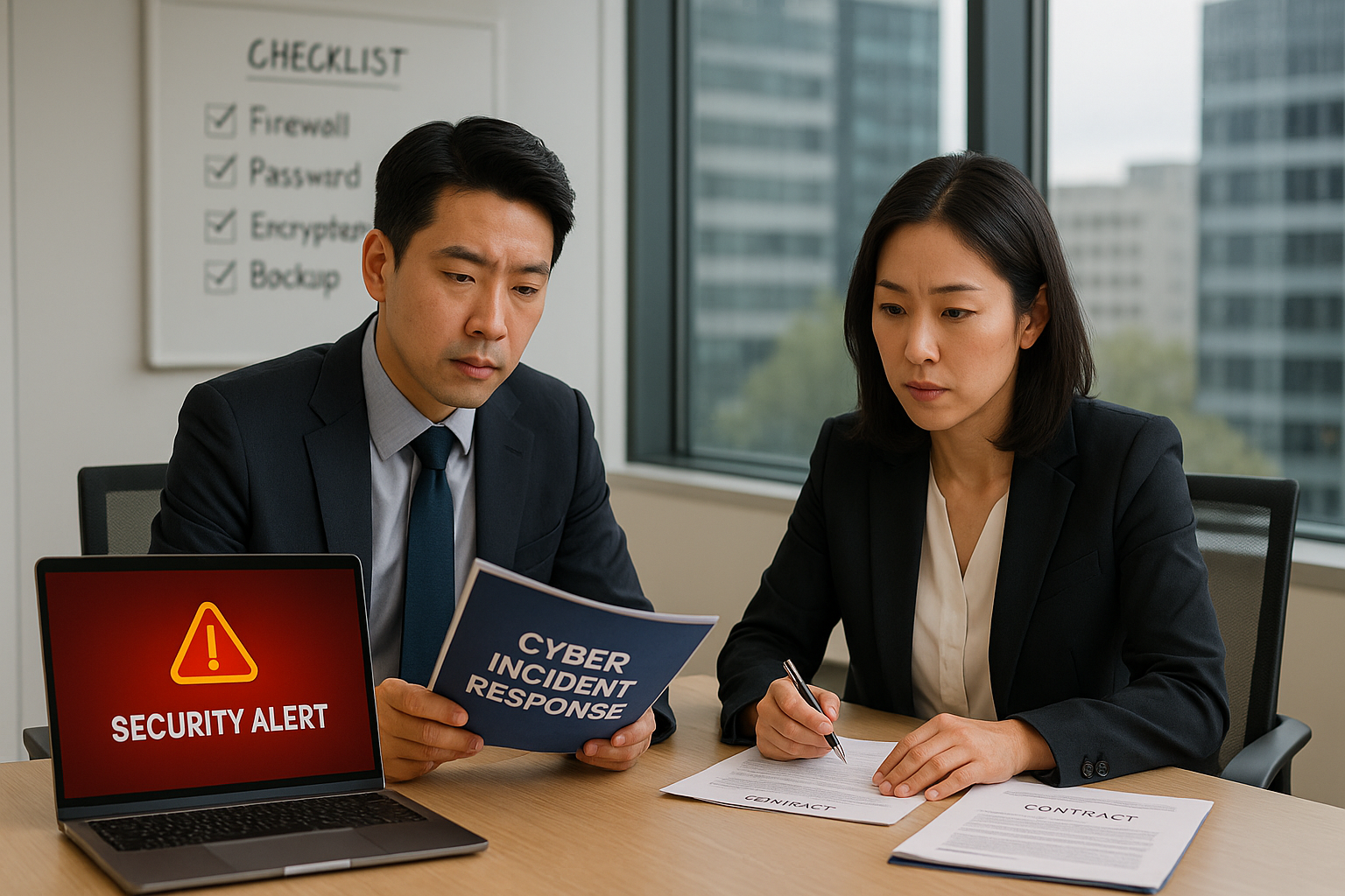 사이버 침해 대응 보고서 검토