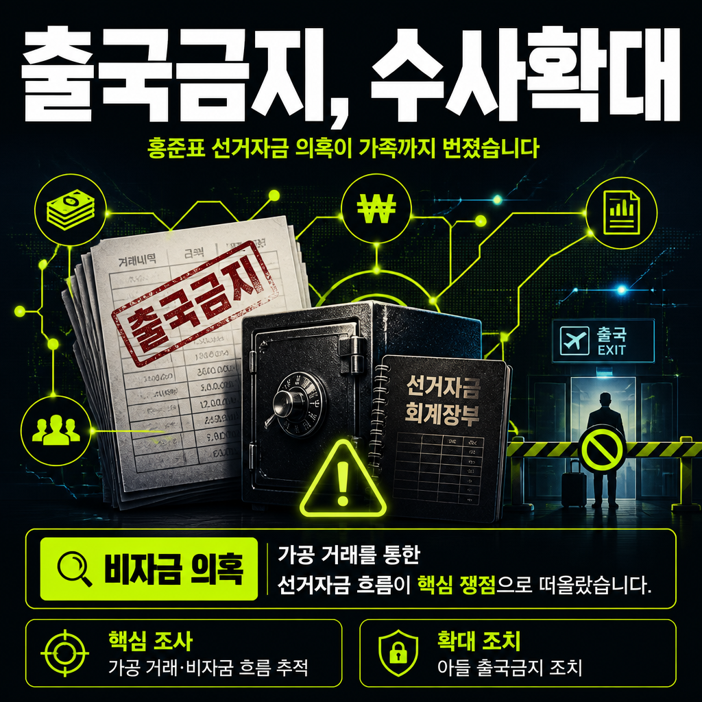 출국금지, 수사확대
