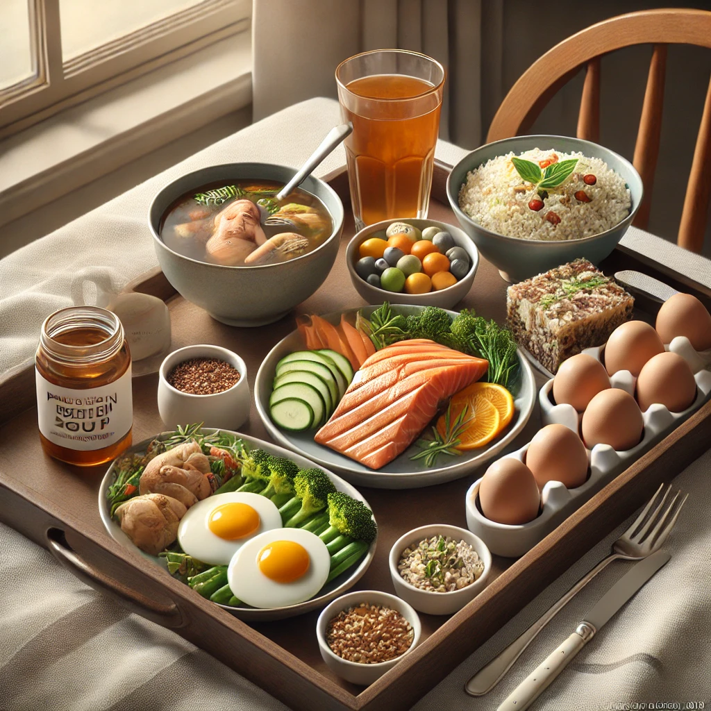 산후 회복을 돕는 음식과 건강한 식단 관리