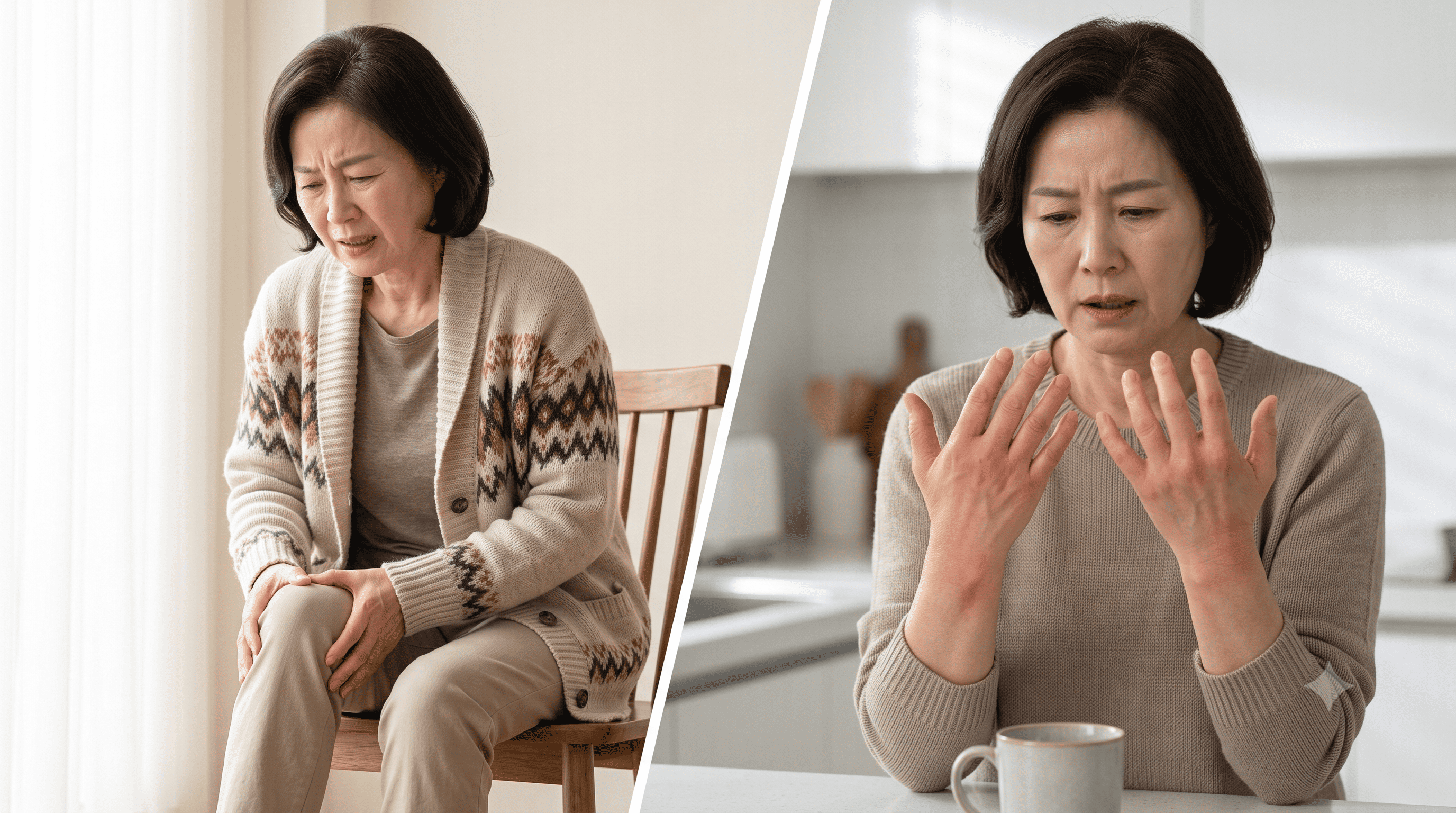 장마철 관절통증과 류마티스 관절염을 구분하는 핵심 기준