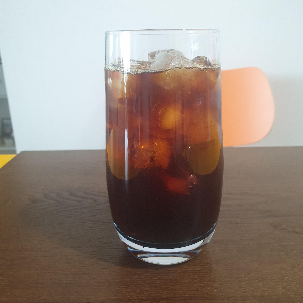 오리가미 드리퍼를 사용한 커피 레시피: 오리가미 에어 사용기_아이스커피