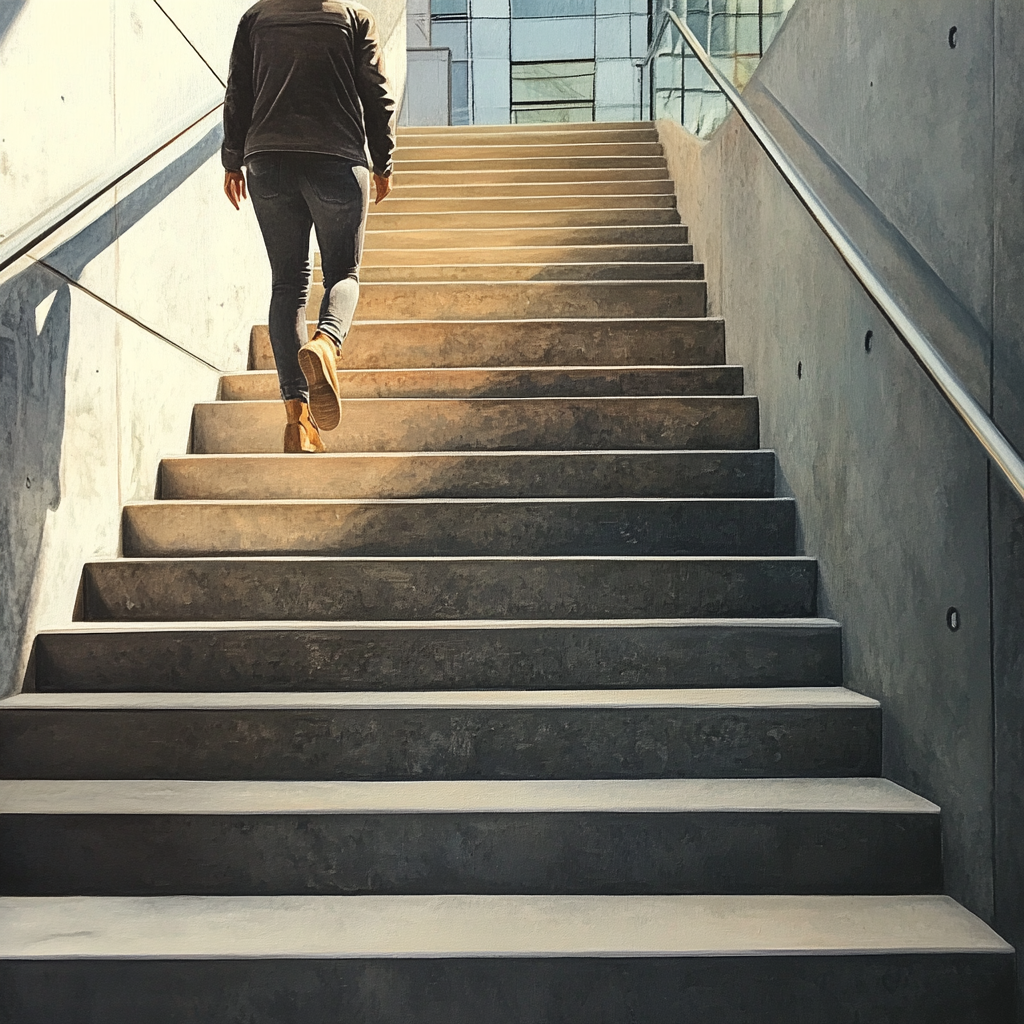 계단 오르는 꿈