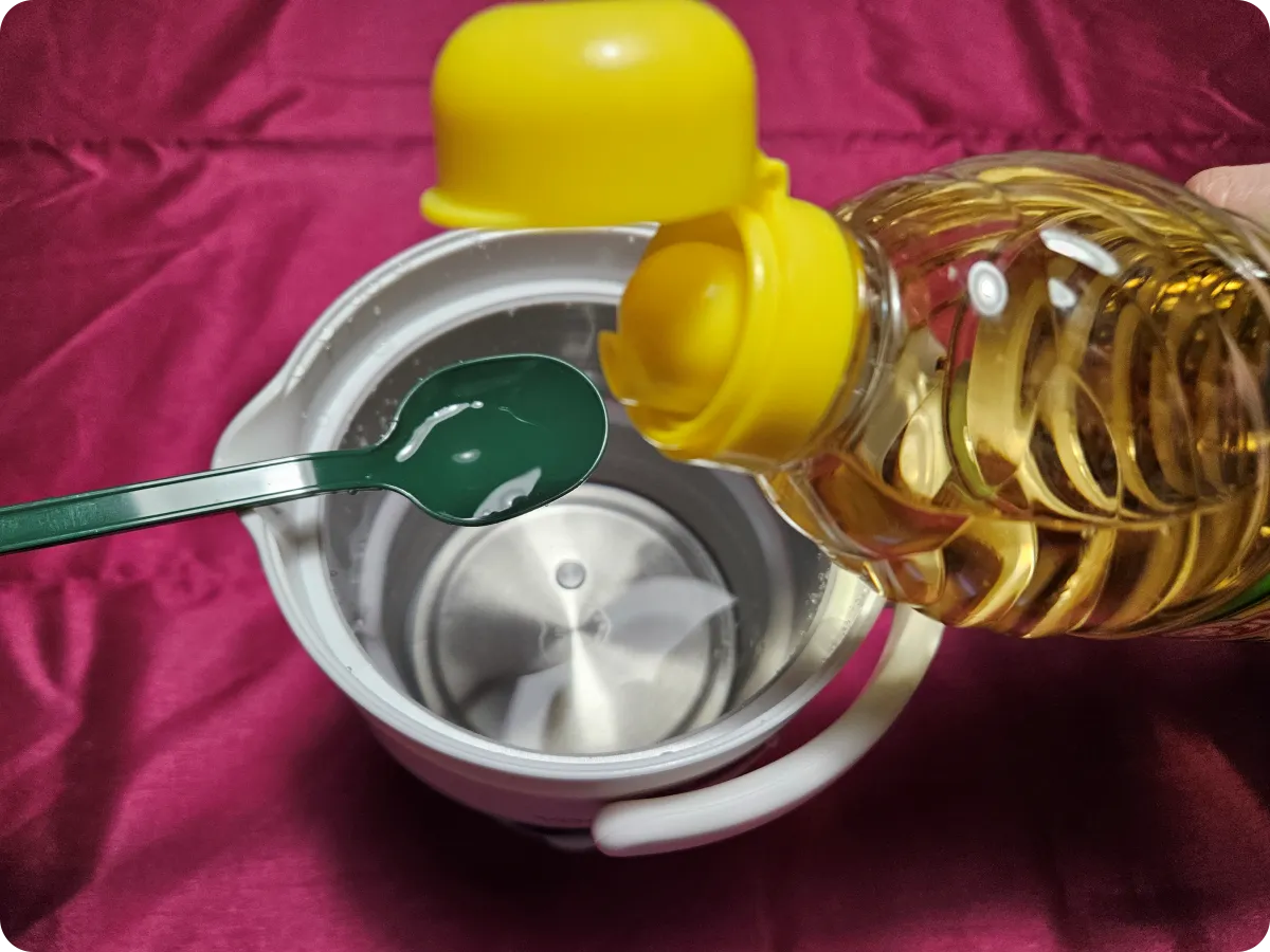 오와-전기포트-접이식포트-식초-숟가락-세척