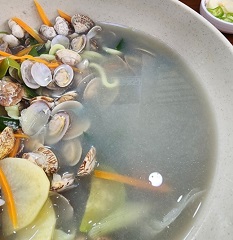 바지락칼국수