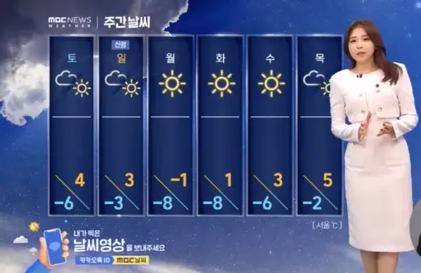 전국주간날씨 오늘의날씨