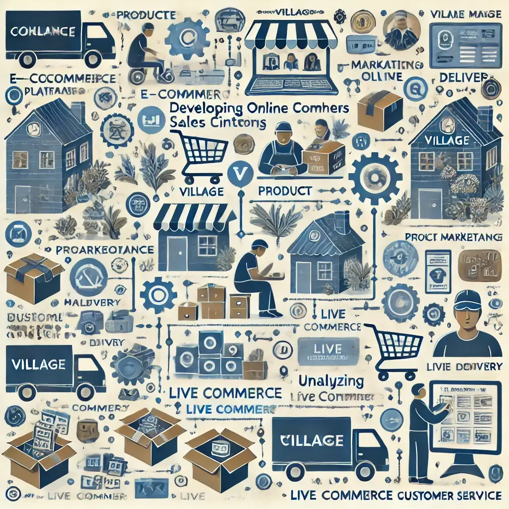 마을기업 관련 사진