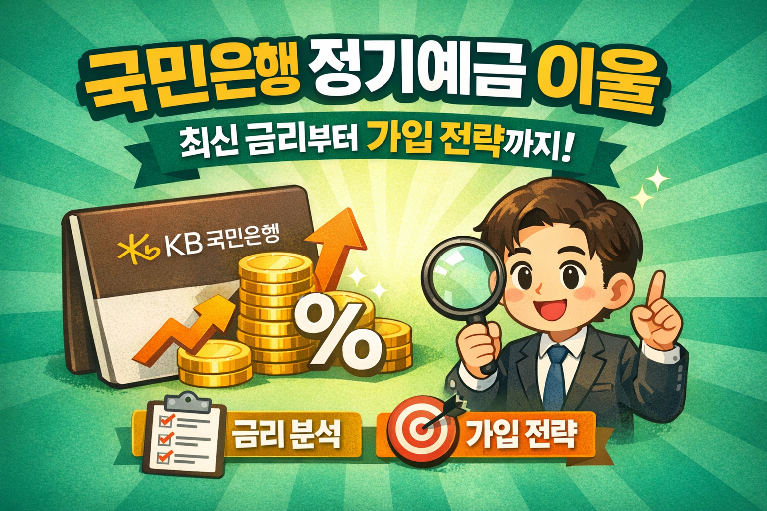 국민은행 정기예금 이율