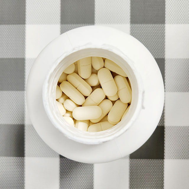 위에서 본 영양제