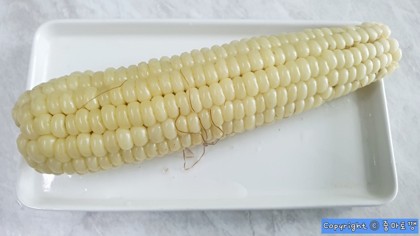 맛있게-해동된-옥수수