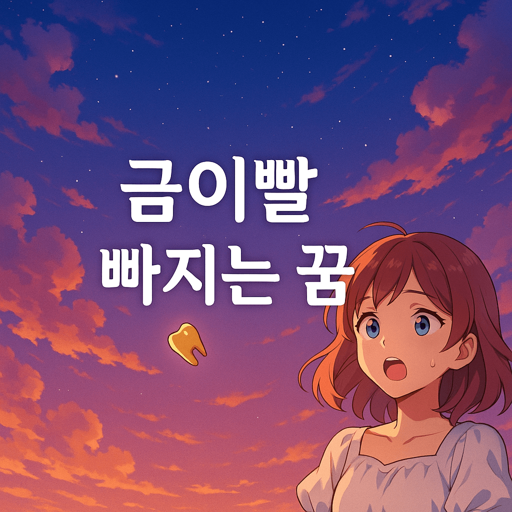 금이빨 빠지는 꿈 해몽
