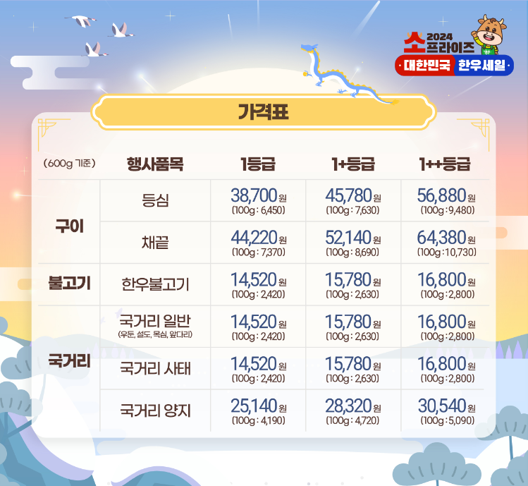 소프라이즈-한우가-58%-할인!