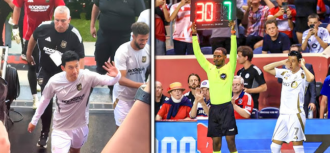 손흥민, LAFC 데뷔전 선발 라인업