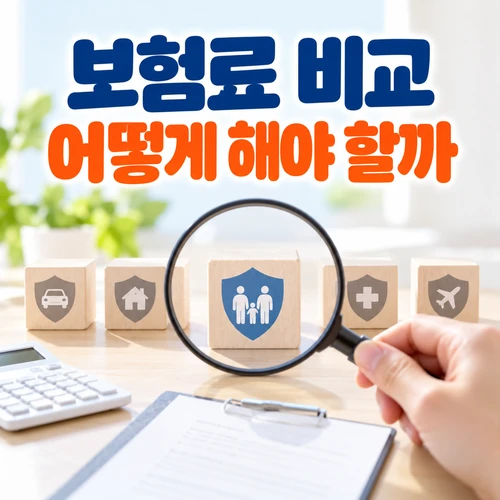보험료 비교 어떻게 해야 할까