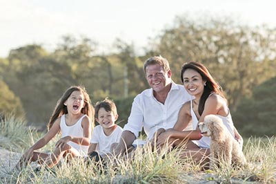 행복한 가족 이미지