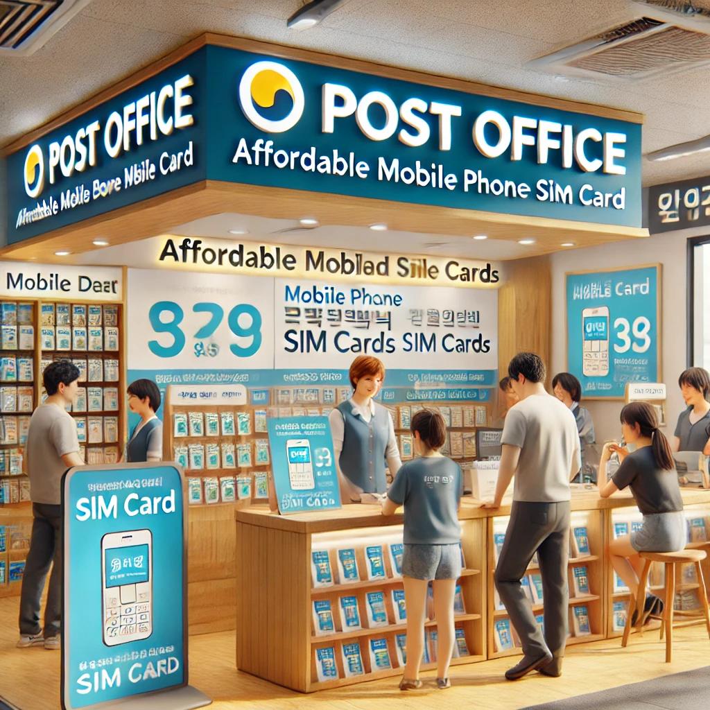 우체국 알뜰폰 선불 요금제