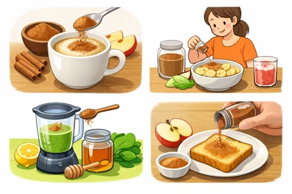 시나몬 가루 먹는법과 다양한 활용 방법 설명 이미지3