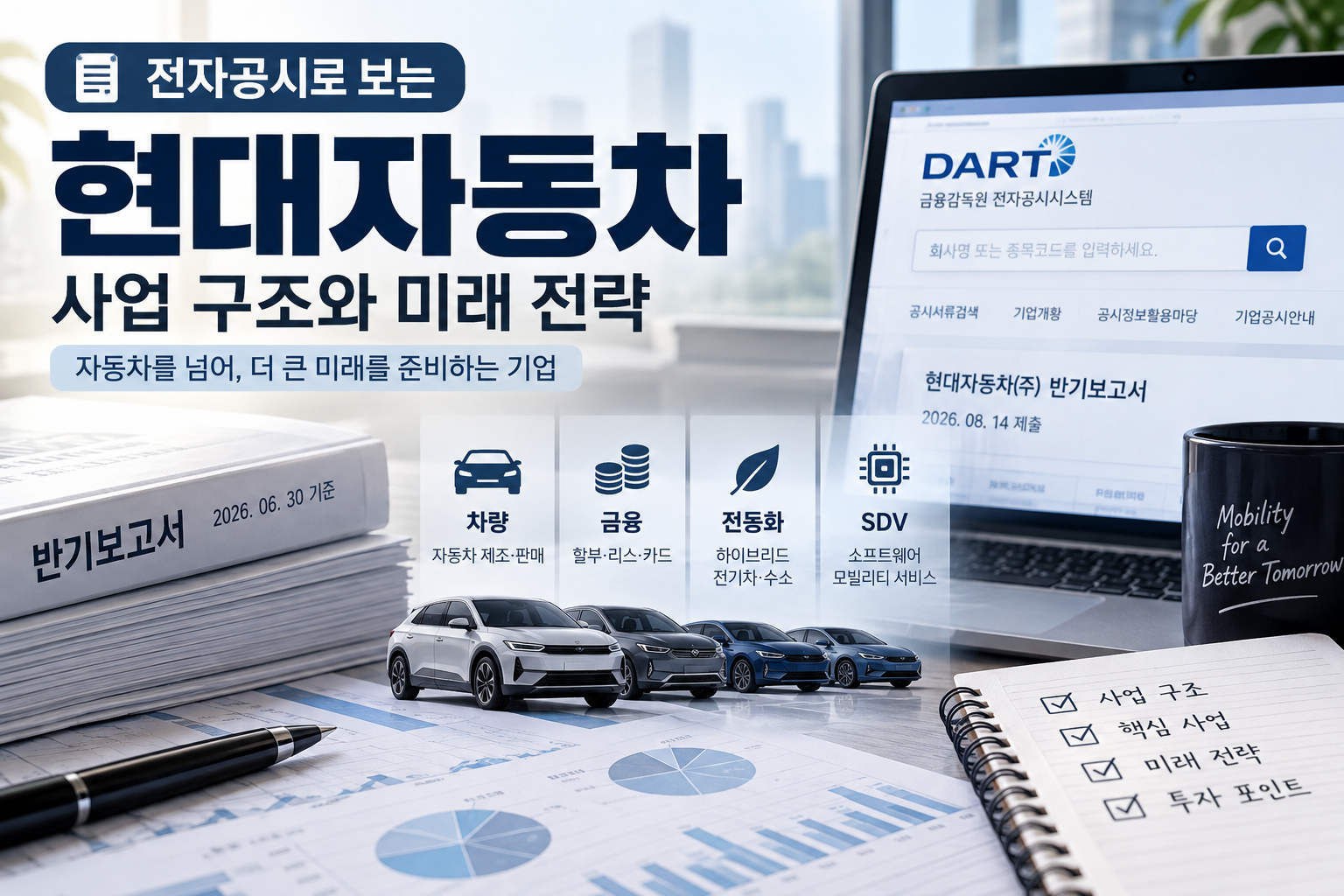 현대자동차 전자공시 사업 구조와 미래 전략 분석