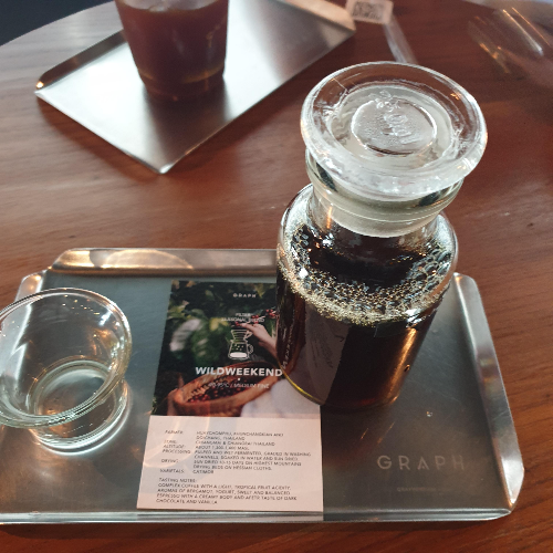 치앙마이 카페 투어 ③ : 님만해민의 핫한 카페들 (GRAPH GROUND)_드립 커피