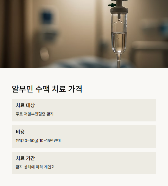 알부민 효능 영양제 수치 기준 가격