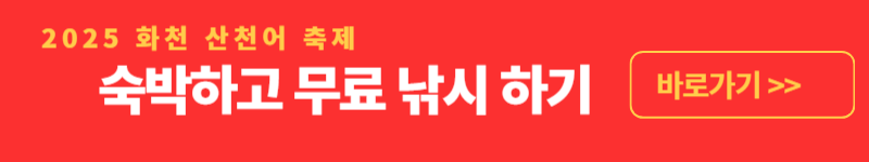 산천어 축제-숙박