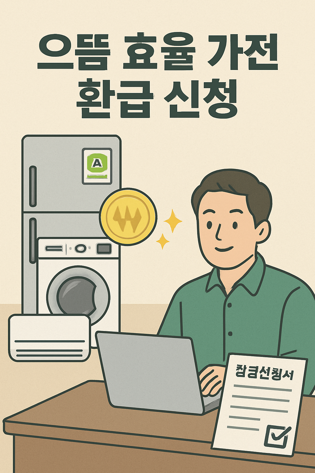 으뜸 효율 가전 환급 신청에 관한 이미지