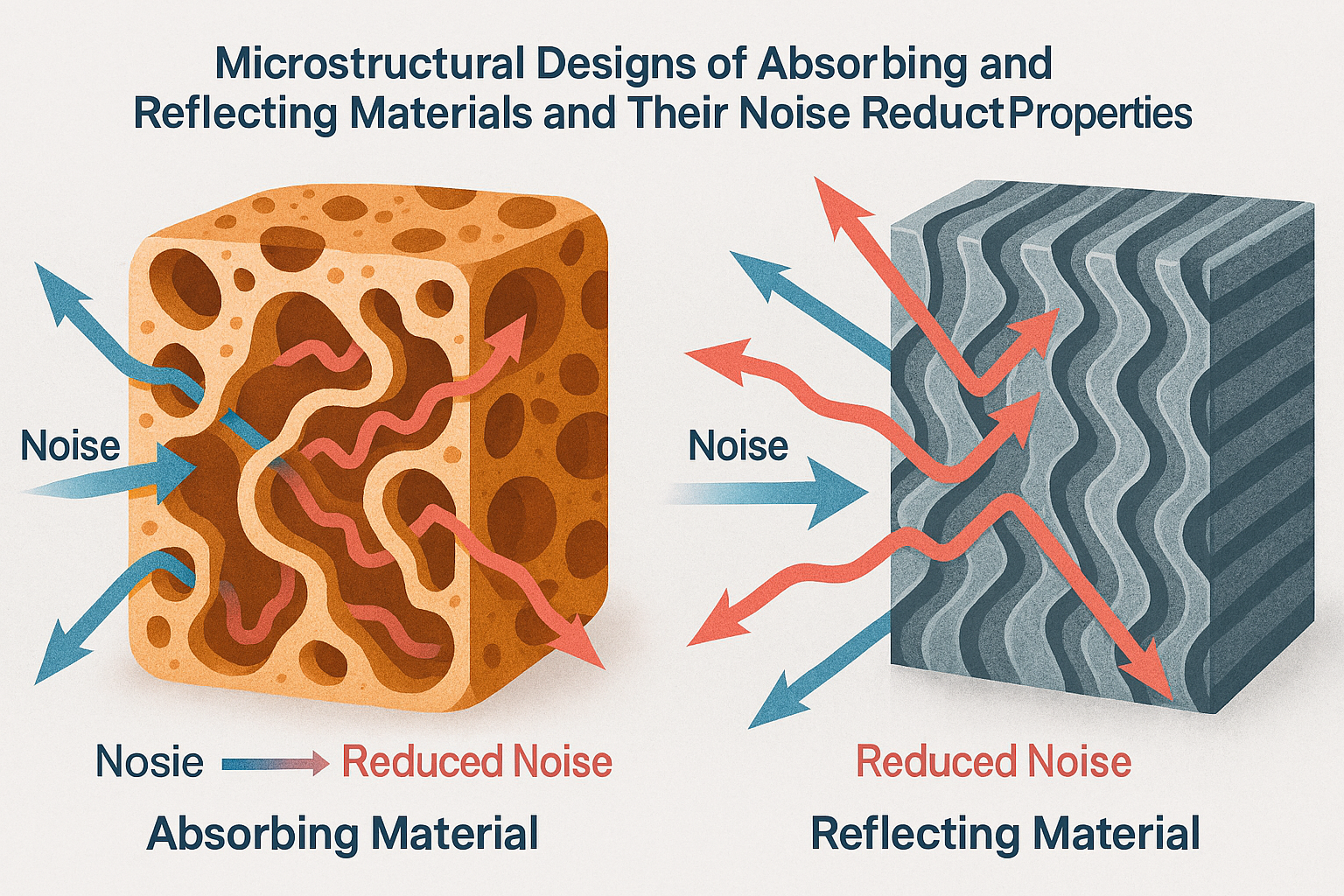 반사재 표면의 미세 패턴 – 굴곡과 패턴이 파형을 분산시키는 구조